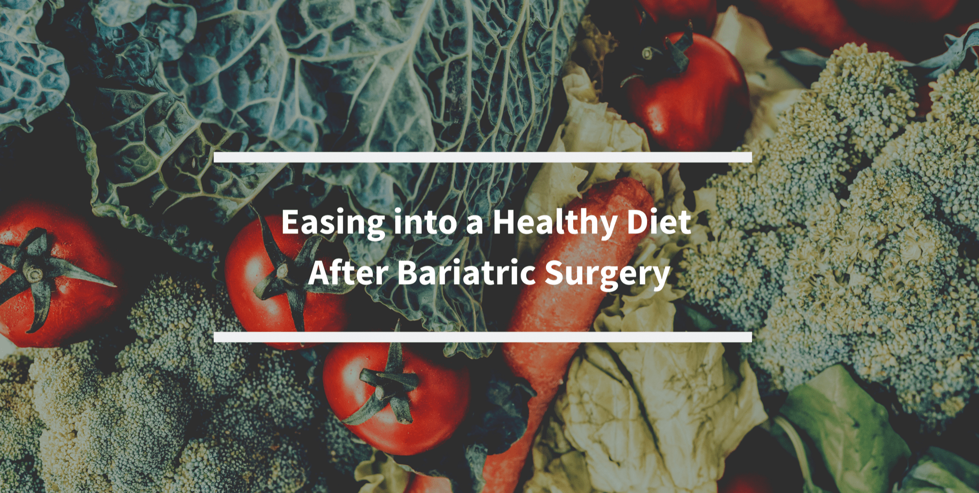 Easing into a Healthy Diet after Bariatric Surgery | Department of ...