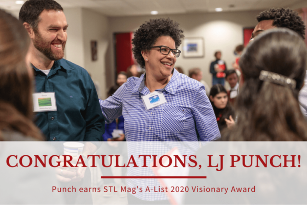 LJ Punch Receives St. Louis Magazine A-List 2020 Visionary Award