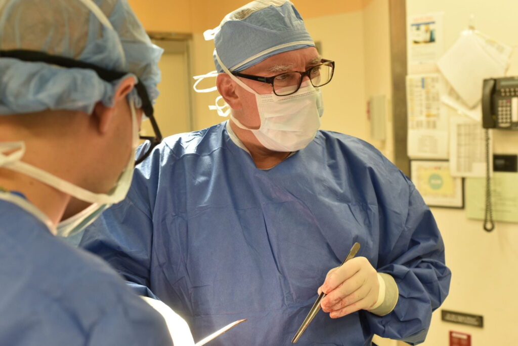 Vascular surgeon Robert Thompson, MD