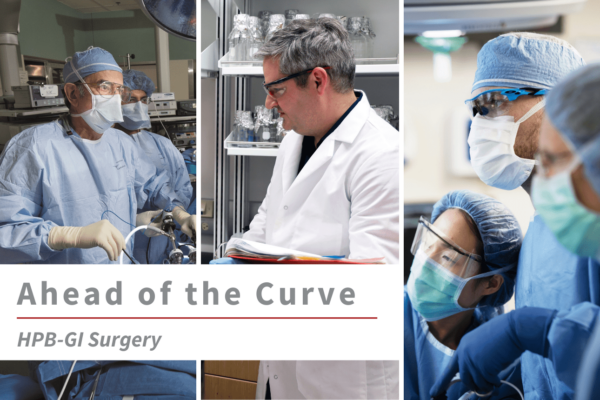 Hepatobiliary-Pancreatic and Gastrointestinal Surgery | 2020 Annual Report
