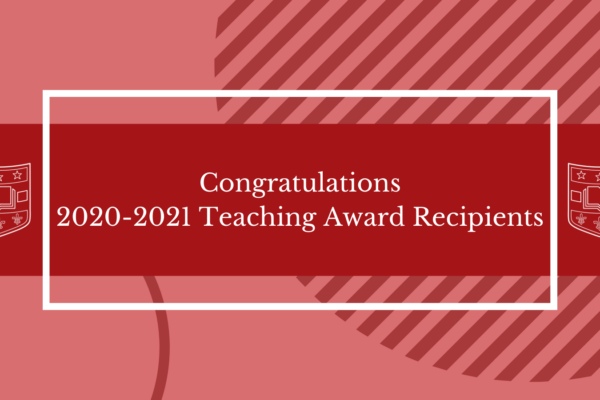 Department of Surgery Teaching Awards 2020-2021