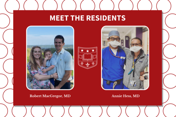 Meet the Residents: Annie Hess and Robert MacGregor