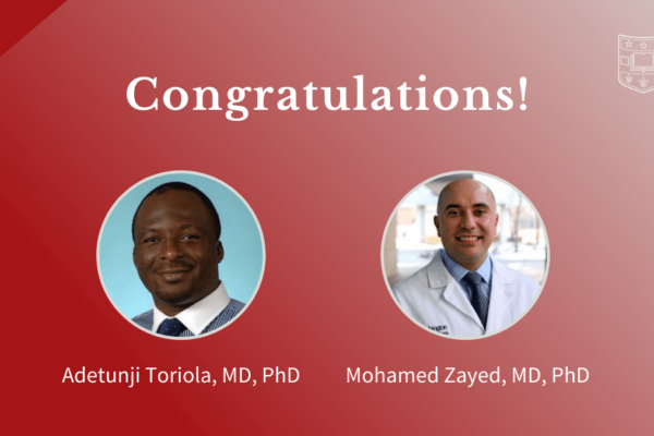 Toriola and Zayed Awarded NIH Research Grants