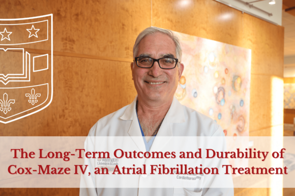 Surgeons Study Outcomes of Cardiac Surgery Technique Developed at Washington University