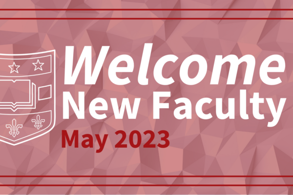 Department of Surgery New Faculty: May 2023