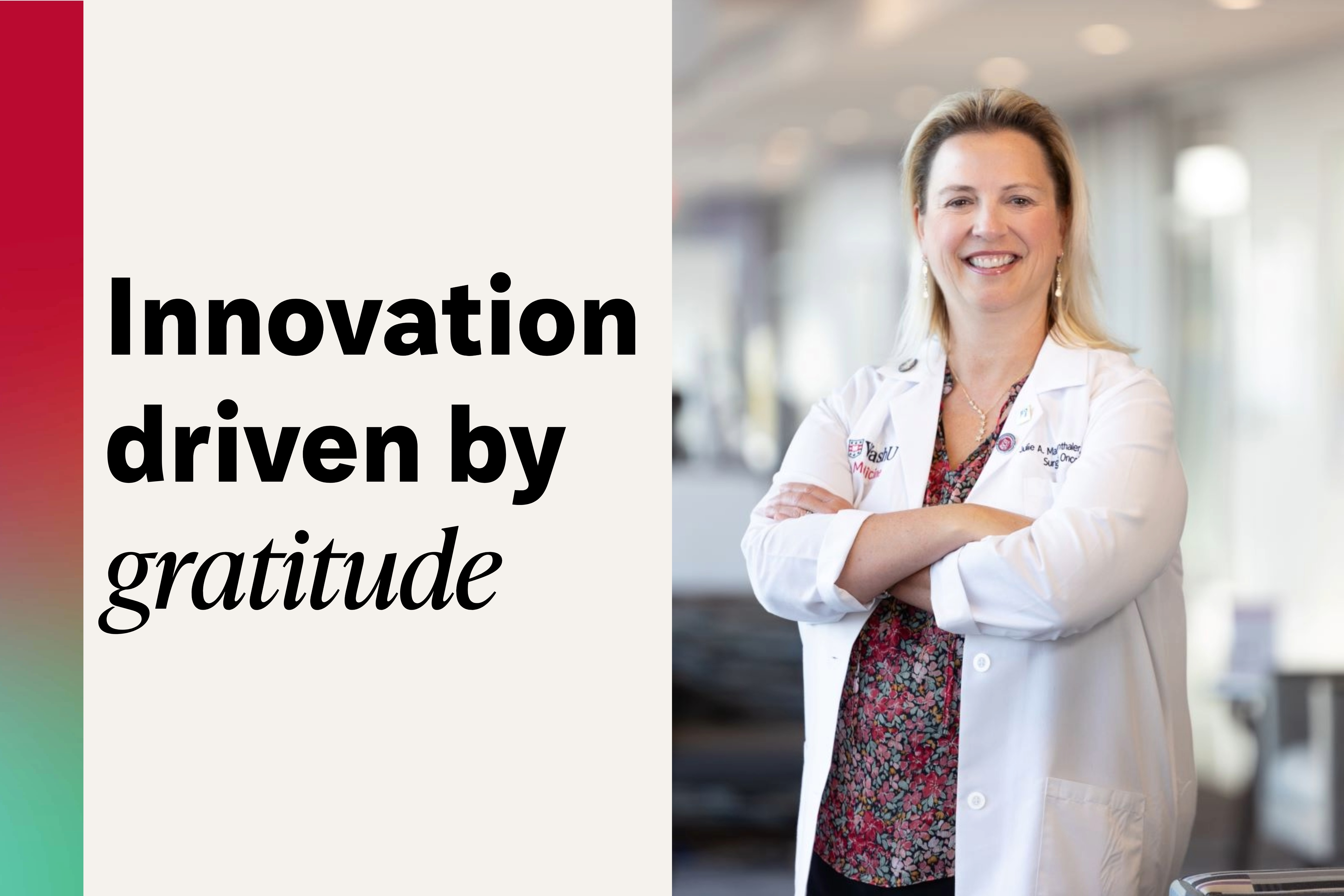 Innovation driven by gratitude