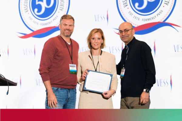 Holzem receives early career research award from vascular society