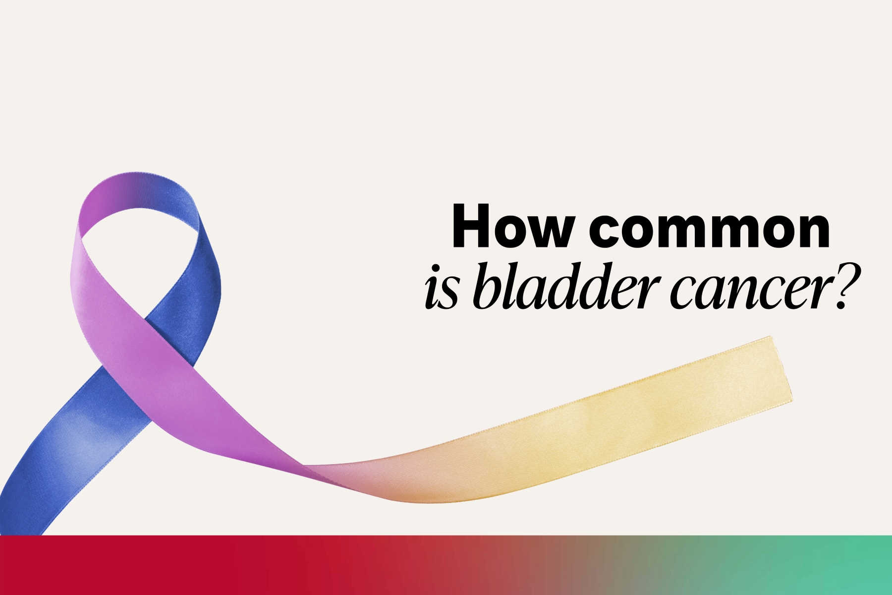 How common is bladder cancer?
