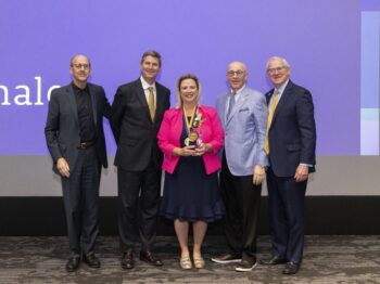 Group photo with Dr. Margenthaler