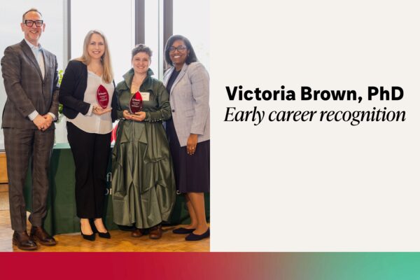 Brown receives community-engaged research award