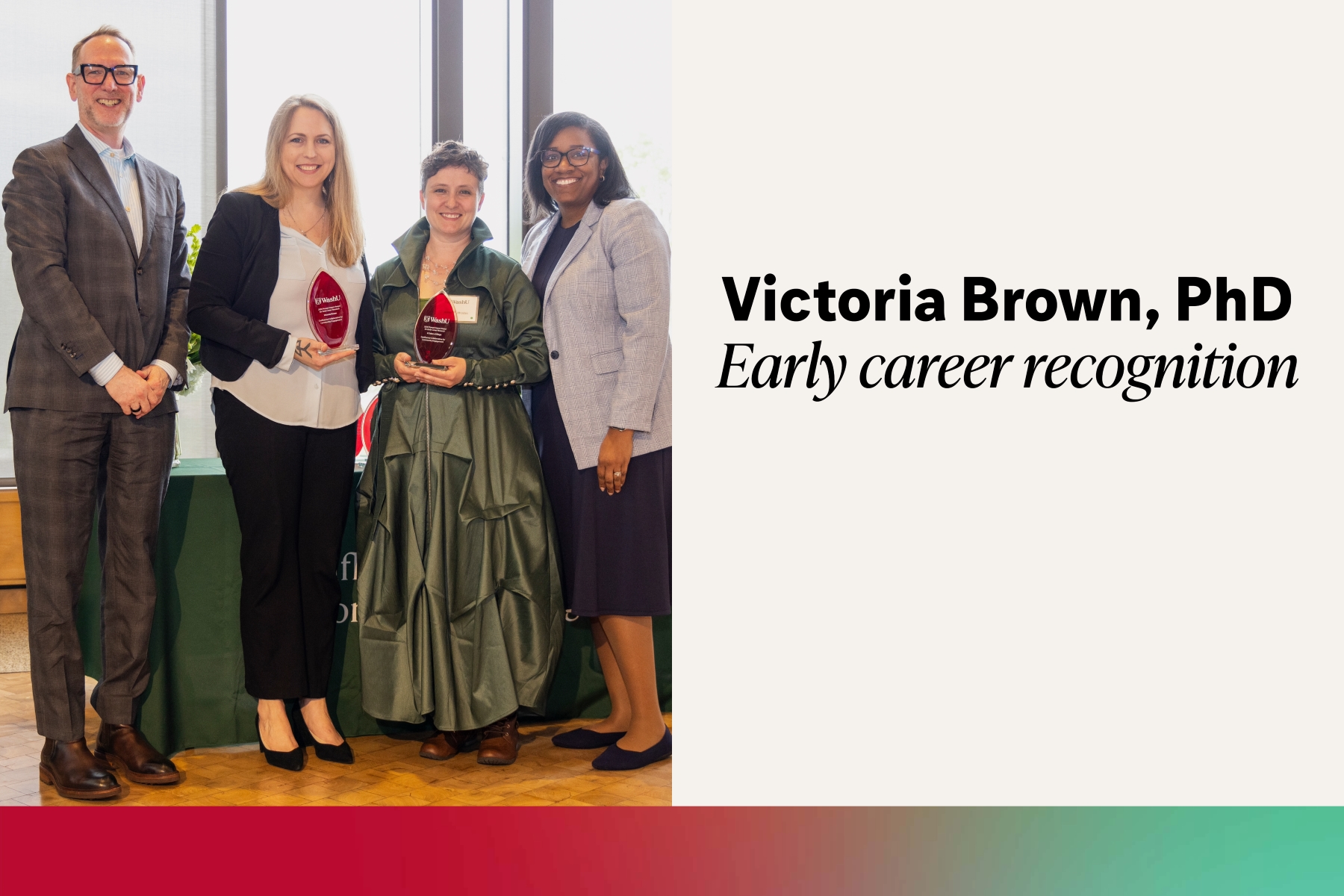 Brown receives community-engaged research award
