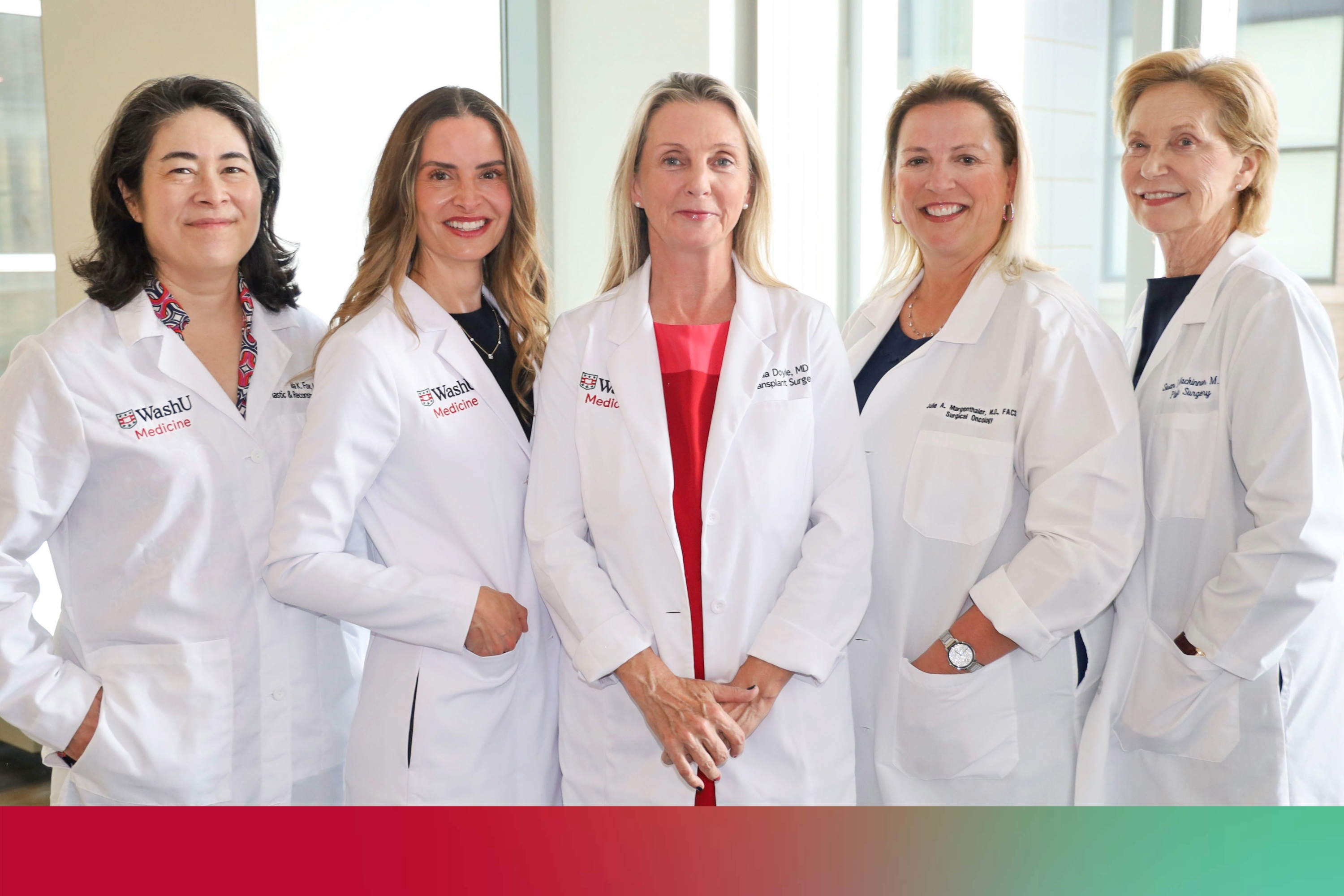 Five Department of Surgery faculty recognized as Exceptional Women in Medicine®