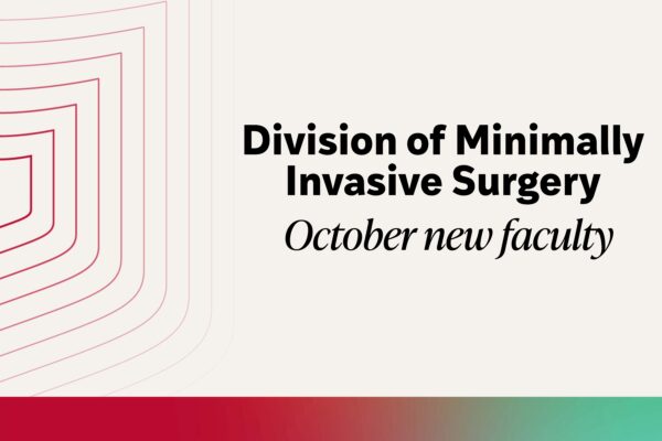 Dahlia Kenawy, MD, MS, and Megan McCaul, MD, join minimally invasive surgery division