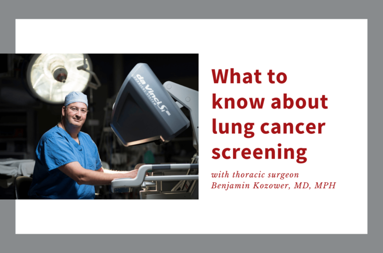 Lung Surgeon Explains New Lung Cancer Screening Guidelines Department Of Surgery Washington