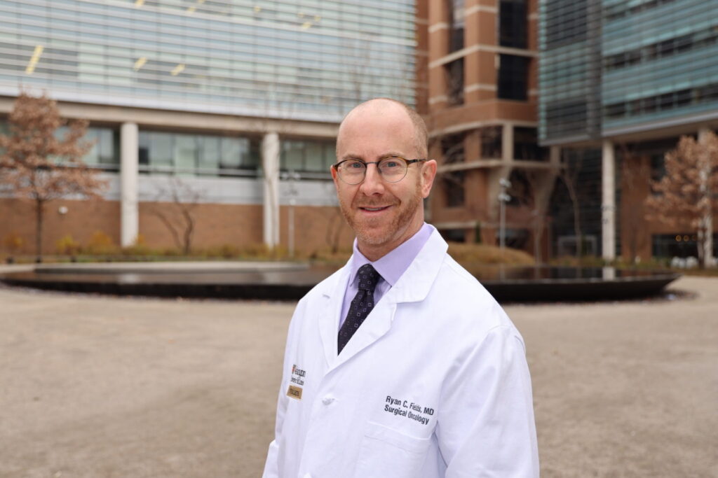 Dr. Fields, Section Chief of Surgical Oncology