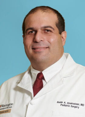 Dr. Shakhsheer, a specialist in Hirschprung disease