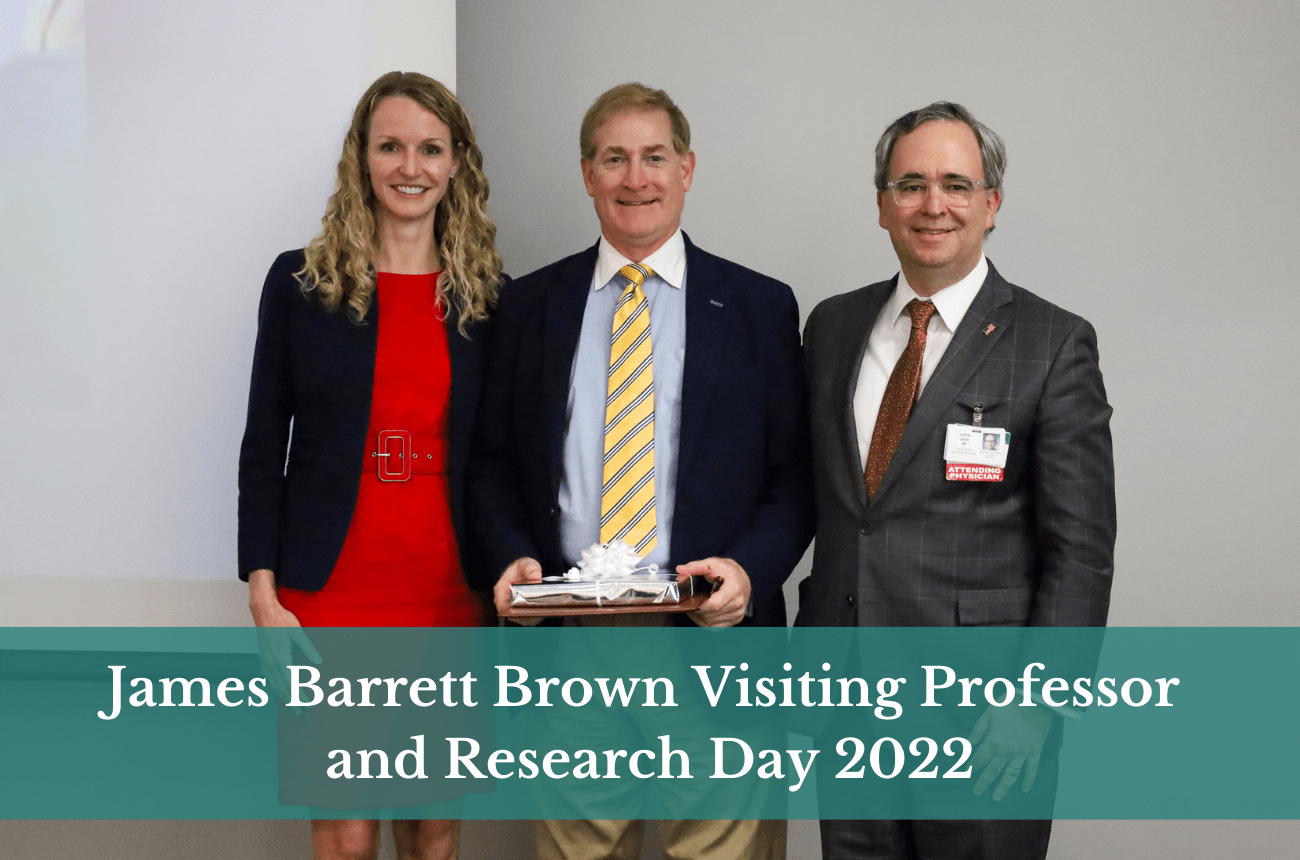 James Barrett Brown Visiting Professor and Research Day 2022