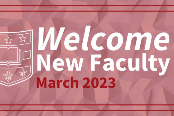 Department of Surgery New Faculty: March 2023