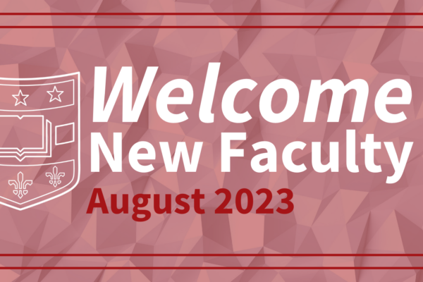 Department of Surgery New Faculty: August 2023