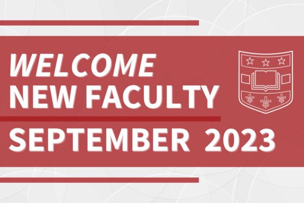 Department of Surgery New Faculty: September 2023