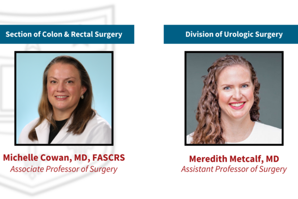 Department of Surgery New Faculty: April 2024